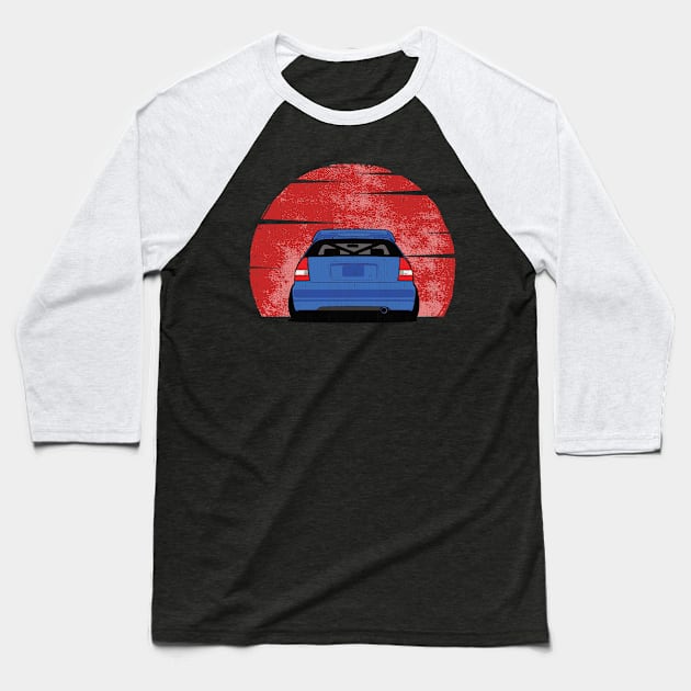 JDM Hatch Civic Ek Baseball T-Shirt by Dailygrind